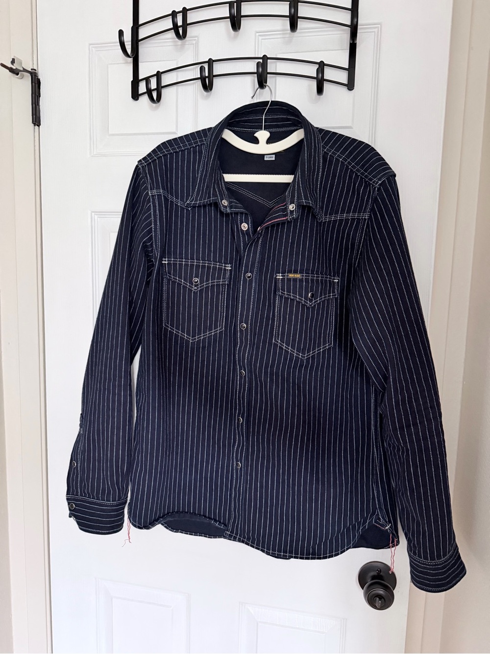 Iron Heart 12oz wabash western shirt.